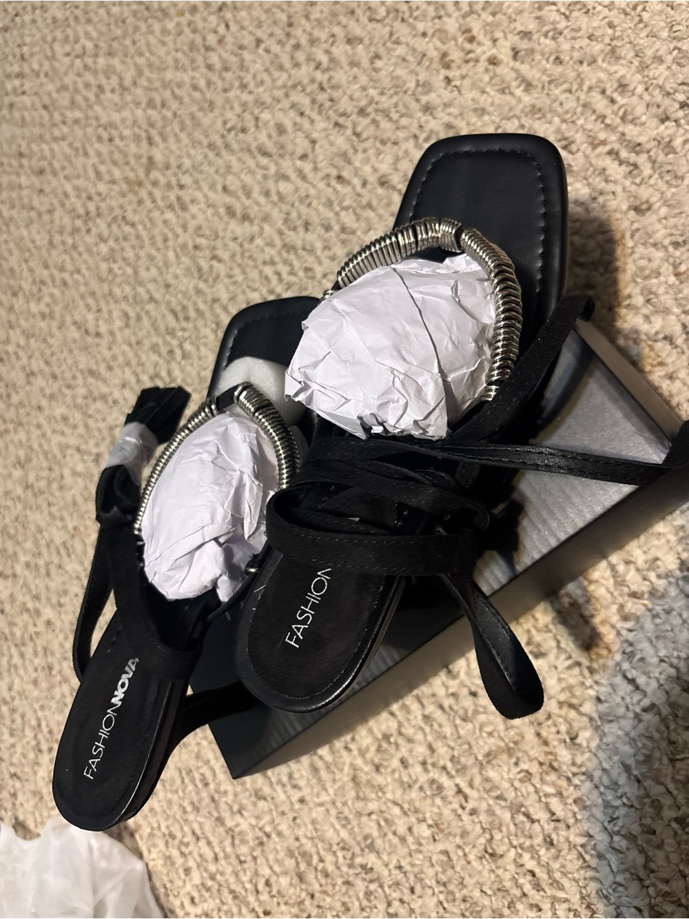 Fashion Nova heels size 7.5